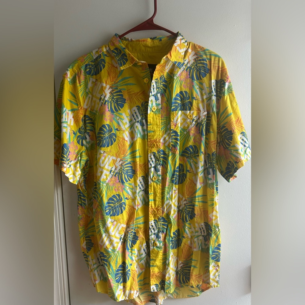 F*** Off! Button down shirt